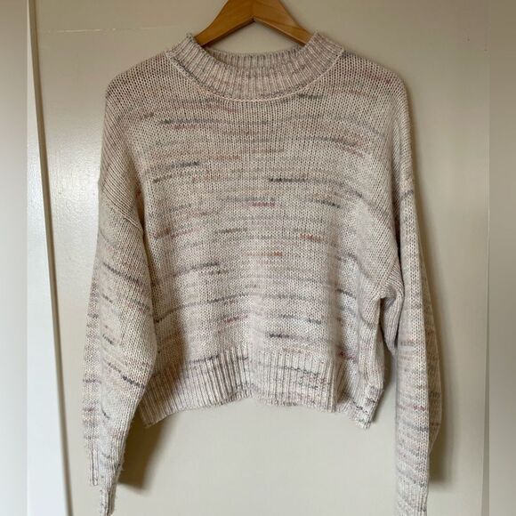 🇬🇧 Great Plains cream/multi summer soft sweater - Picture 4 of 10